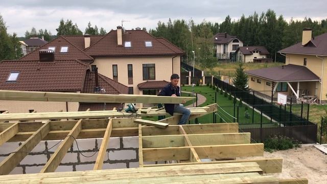 ВАЛЬМОВАЯ КРЫША Проще НЕКУДА!!! Вальмовая Стропильная СИСТЕМА смотреть онлайн