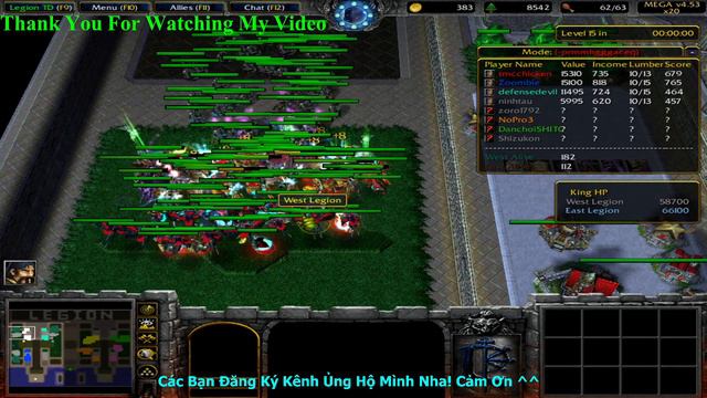 Warcraft III : Legion TD Mega 4.53 OZ3 x 20 (Fix Gold) #191 смотреть онлайн