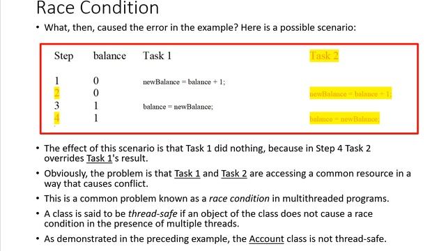 CCCS214 Lecture 4.2 Multithreading смотреть онлайн