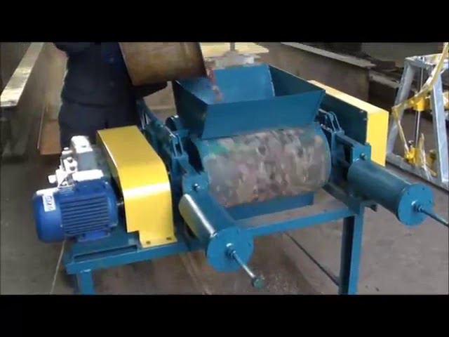 Дробилка валковая Formanta - Видео работы валковой дробилки