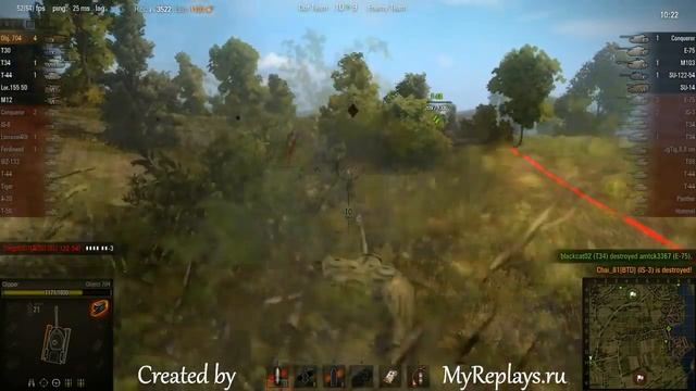 WOT: Fisherman's Bay - Object 704 - 8 frags - смотреть онлайн