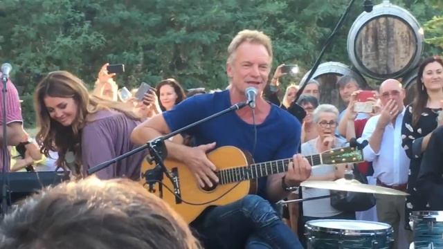 Sting - Message In A Bottle Live