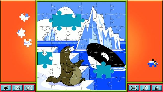 Pixel Puzzles Junior game for kids. Uy kids games смотреть онлайн