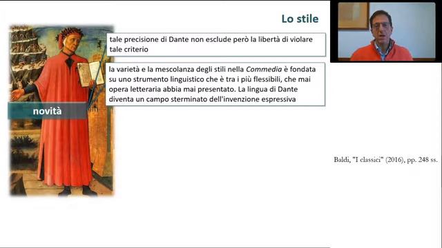 Divina Commedia: la lingua e lo stile смотреть онлайн