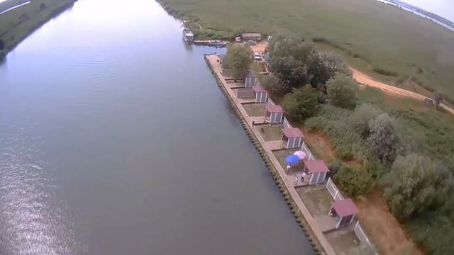 Старый порт. Днестр. Рыбацкий рай, вид с верху. смотреть онлайн