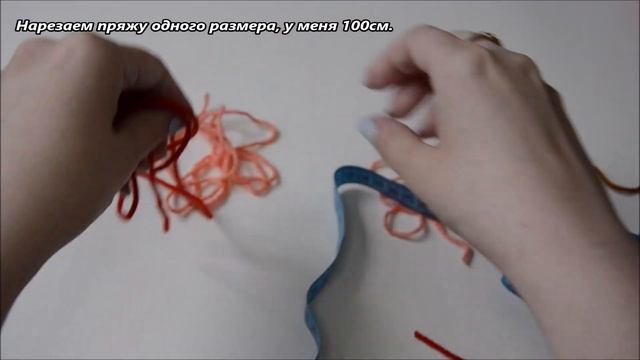 Делаем меланжевую пряжу из остатков смотреть онлайн