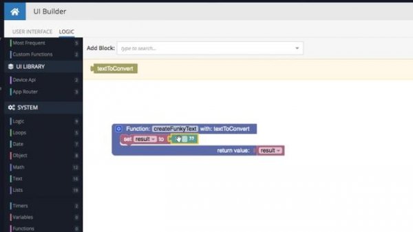 Codeless Programming - Custom Functions (logic reuse)