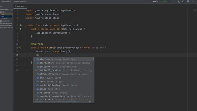 JavaFX Hello World | Урок по JavaFX Hello World #javafx #java смотреть онлайн