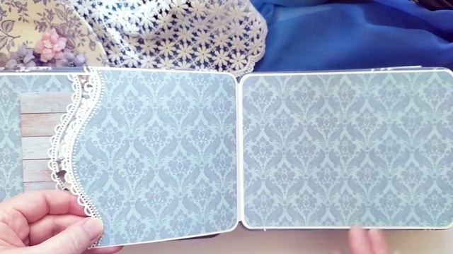 Обзор альбома "Весна"/скрапбукинг смотреть онлайн