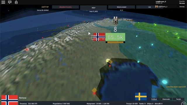 ROBLOX Rise Of Nations | NORWAY, THE SECRET SUPERPOWER смотреть онлайн