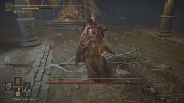 Crucible Knight & Crucible Knight Ordovis | Auriza Hero's Grave смотреть онлайн
