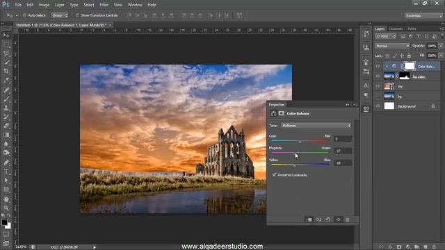How to Change Background Sky and Match Color with Sky in Photoshop смотреть онлайн