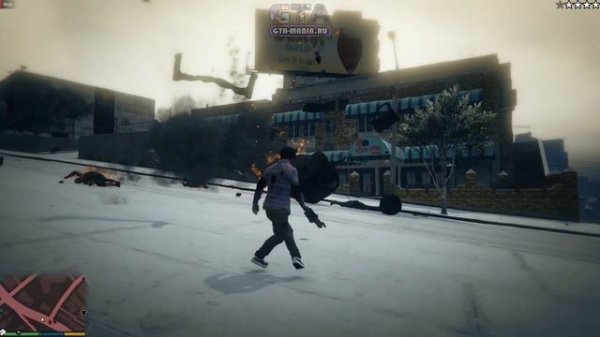 Замедление времени для GTA 5 | Quantum Break Mod