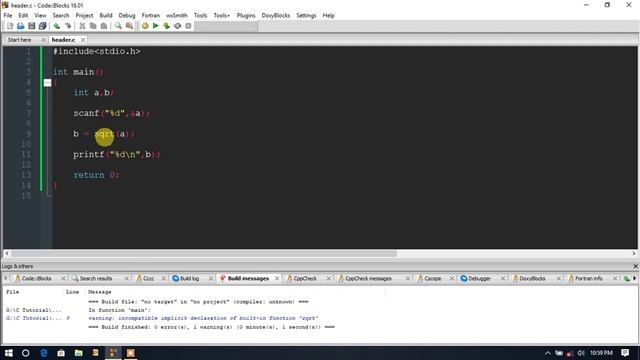 C programming Bangla - 19 sqrt and pow function смотреть онлайн