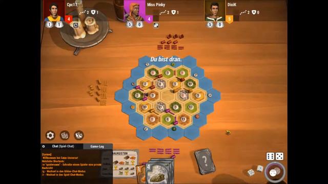 Catan Universe Online multiplayer match #002 *deutsch* смотреть онлайн