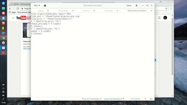 [RSA] Como criar um ransomware em Python - Aula 4 смотреть онлайн