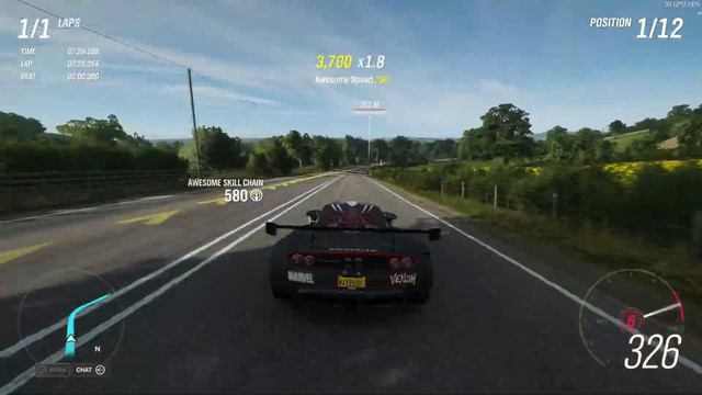 Forza Horizon 4 - 2012 Hennessey Venom GT смотреть онлайн