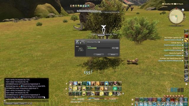 FFXIV Stormblood 4.4 - 4.5 - Rotation and Macro for Gathering High Quality Collectibles смотреть онлайн