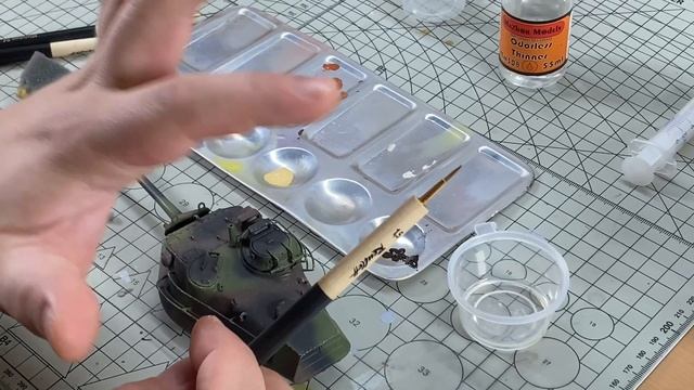 ВЕЗЕРИНГ МОДЕЛИ ТАНКА МАСЛОМ.WEATHERING MODEL TANKS. смотреть онлайн