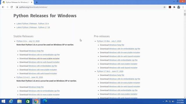 #2 How to install Python 3.8.4 on Windows (32 or 64 bit) | Python Configuration Part-1 смотреть онлайн