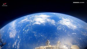 Над Землёй //Вид из космоса//