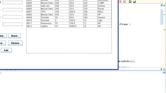 java Jtable y sql server смотреть онлайн