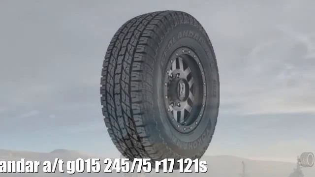 Летние шины yokohama geolandar a/t g015 245/75 r17 121s Отзывы Обзор смотреть онлайн