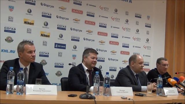 Пресс-конференция по итогам сезона "Трактора" смотреть онлайн