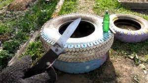 Как БЫСТРО обрезать покрышку