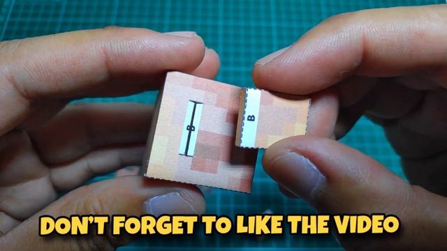 CARA MEMBUAT PIGLIN MINECRAFT PAPERCRAFT | NETHER UPDATE | ALSA HONGGO