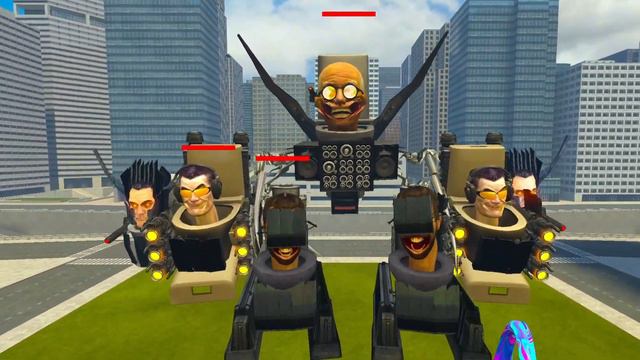 NEW G-TOILET AND UPGRATED SCIENTIST VS NEW PROJECTORMAN MECHA BOSS ! Garrys Mod! смотреть онлайн