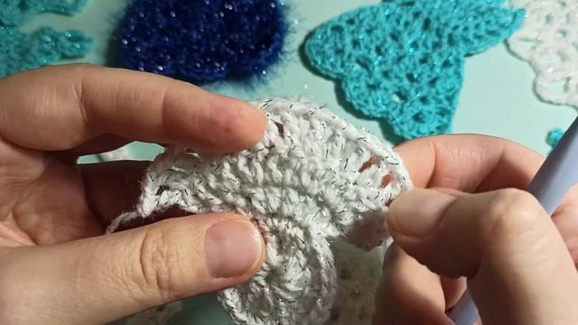 Новогодний ангел крючком, украшение елки своими руками, рождественский ангелочек смотреть онлайн