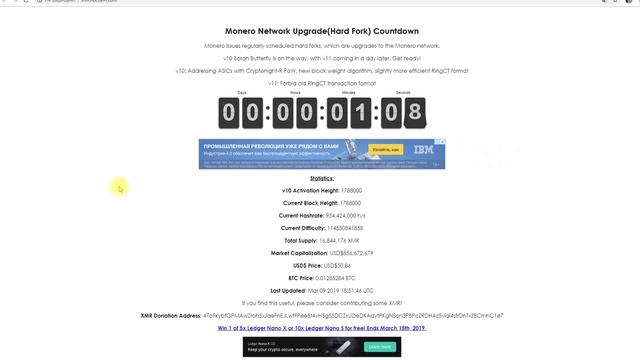 Форк Monero (XMR) состоялся, майним картами Nvidia (algo CN R) | Выпуск 189 | BitExpmcc смотреть онлайн