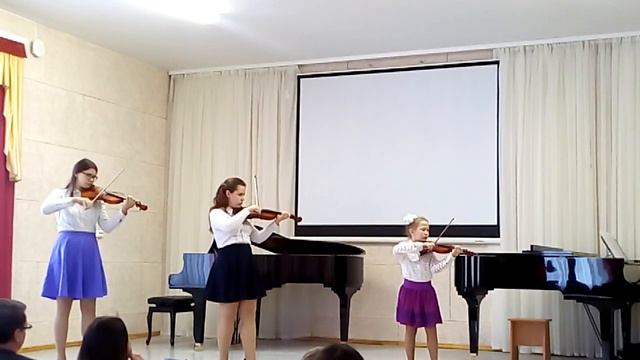 Концерт - ансамбль скрипка (3) смотреть онлайн