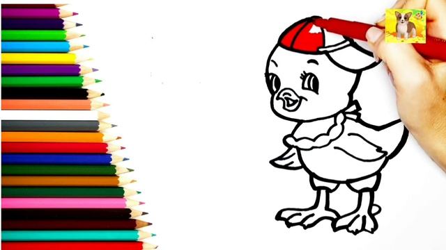 Веселый сборник рисунков.Как нарисовать Цыпленка.Хаги Ваги.Просто рисовать#милыерисунки смотреть онлайн