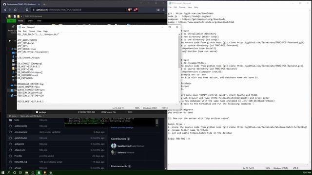 Part 2 - Install the Backend-End of TNB-POS смотреть онлайн