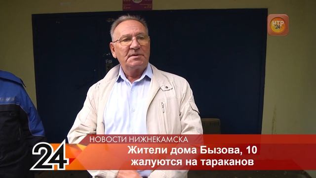После капремонта в доме на ул. Бызова в Нижнекамске завелись тараканы смотреть онлайн
