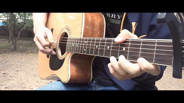 Hai to Gensou no Grimgar ED - Harvest ( Guitar Fingerstyle Cover ) смотреть онлайн