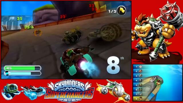 Skylanders Superchargers Racing (3DS) - Part 1: The Glorious Tour - Part 1 смотреть онлайн