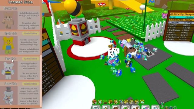 *BEE BEAR* КАКУЮ НАГРАДУ ДАСТ на BEESMAS 2022 в СИМУЛЯТОРЕ ПЧЕЛОВОДА! Leaks in Bee Swarm Simulator смотреть онлайн