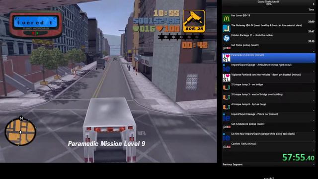 GTA III glitchless 100% walkthrough - part 7 - Paramedic (outdated - see link at top of description смотреть онлайн