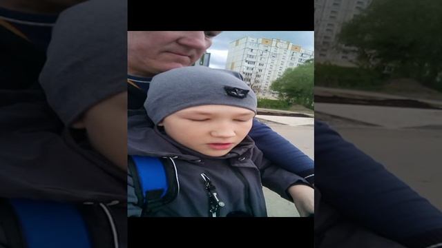 На электро самокате. Липецк.