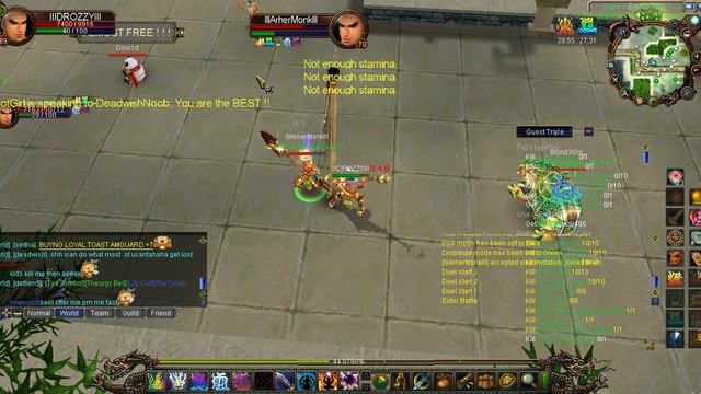 Talisman Online- poor noob IIIArherMonkIII down.avi смотреть онлайн