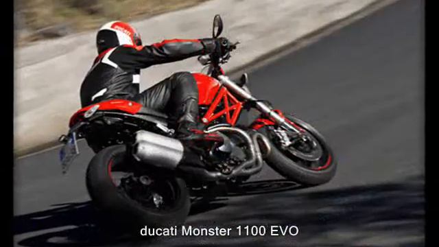 2012 Ducati Monster 1100 EVO смотреть онлайн