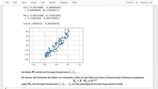 Vorlesung 8.3 - Principal. Component Analysis: Zusammenfassung, Python/Sklearn смотреть онлайн
