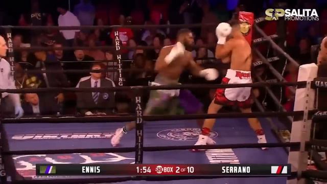 JARON ENNIS VS RAYMOND SERRANO FULL FIGHT