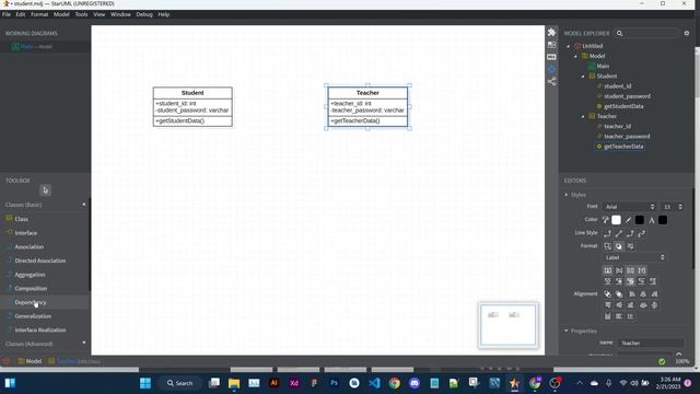 Class Diagram in Star UML | Forward and Reverse Re-Engineering | UOS Student смотреть онлайн