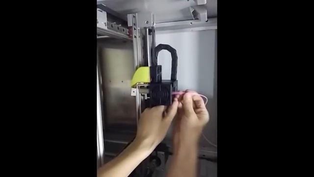 MINGDA 3D printer | How to taking down the nozzle of MINGDA industrial 3D printer смотреть онлайн