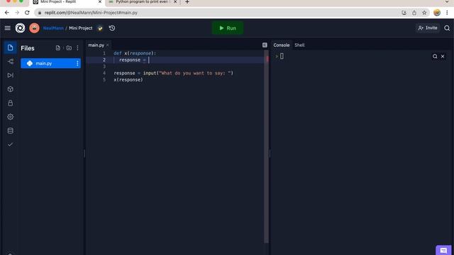 Mini Python Project - Print words with even amount of letters(beginner) смотреть онлайн