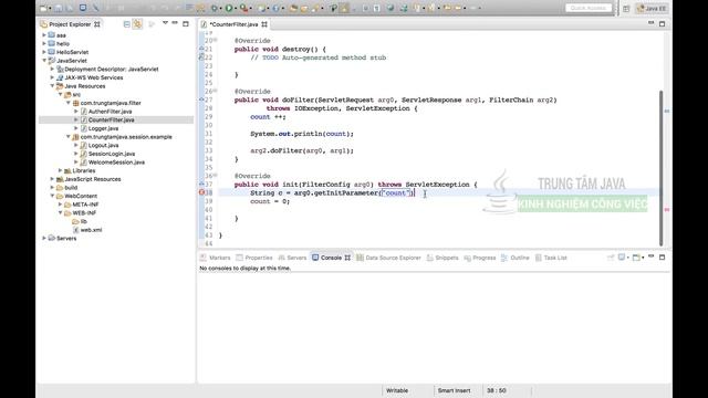 Java Servlet 22 - Java Servlet FilterConfig - Trung Tâm Java Master смотреть онлайн